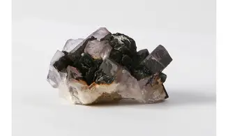 Fluorine fluorite + Goethite