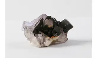 Fluorine fluorite + Goethite