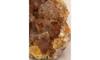 Fluorine fluorite + Barytine