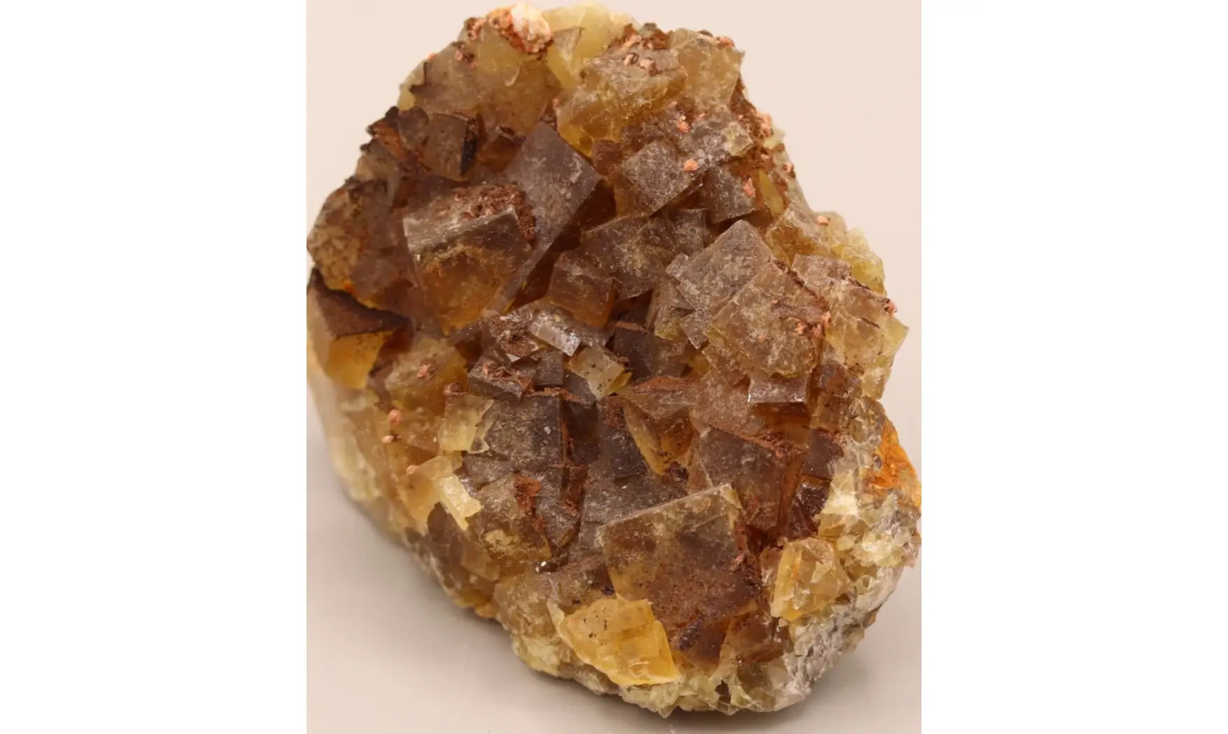 Fluorine fluorite + Barytine