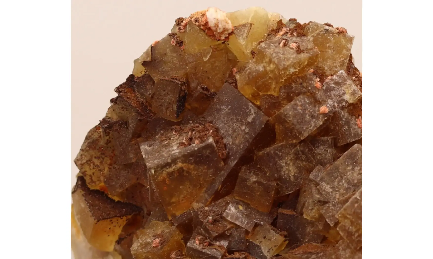 Fluorine fluorite + Barytine
