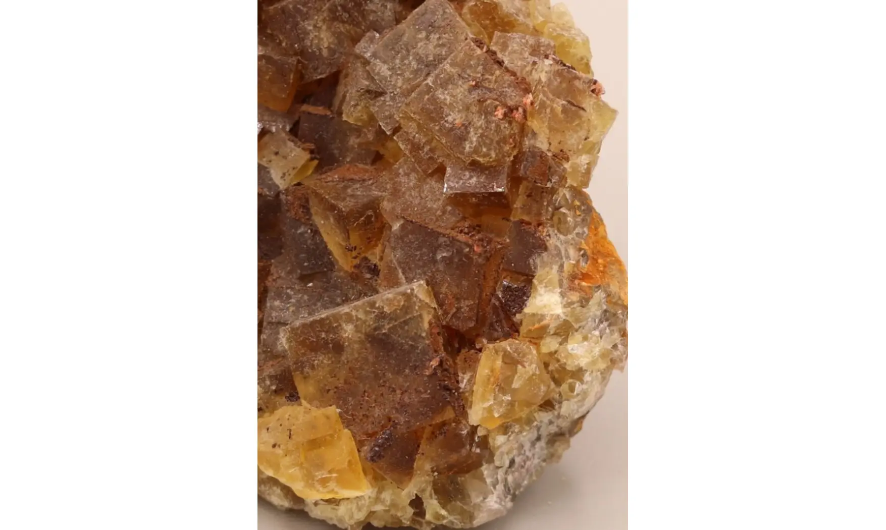 Fluorine fluorite + Barytine