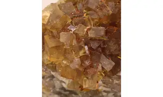Fluorine fluorite + Barytine