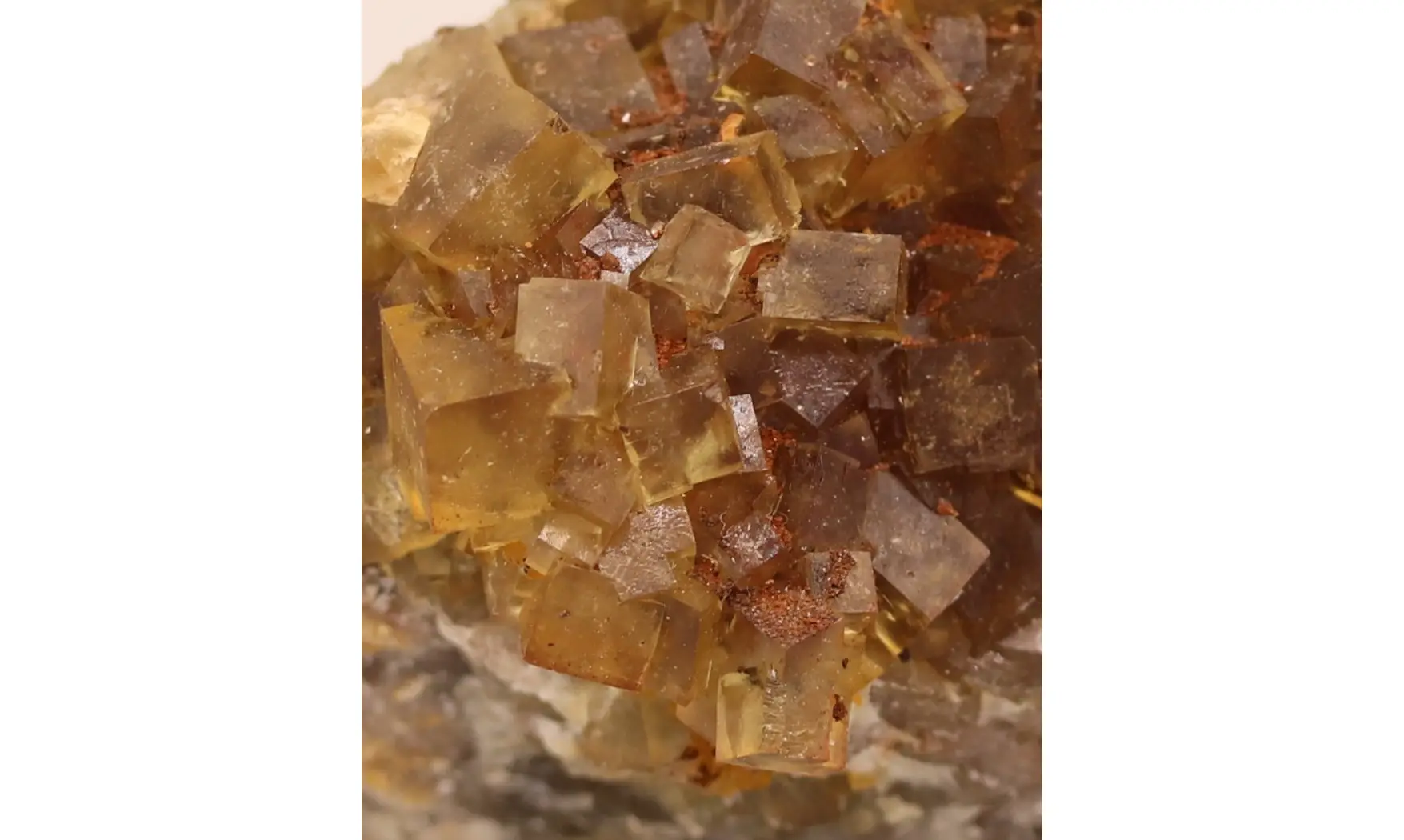 Fluorine fluorite + Barytine