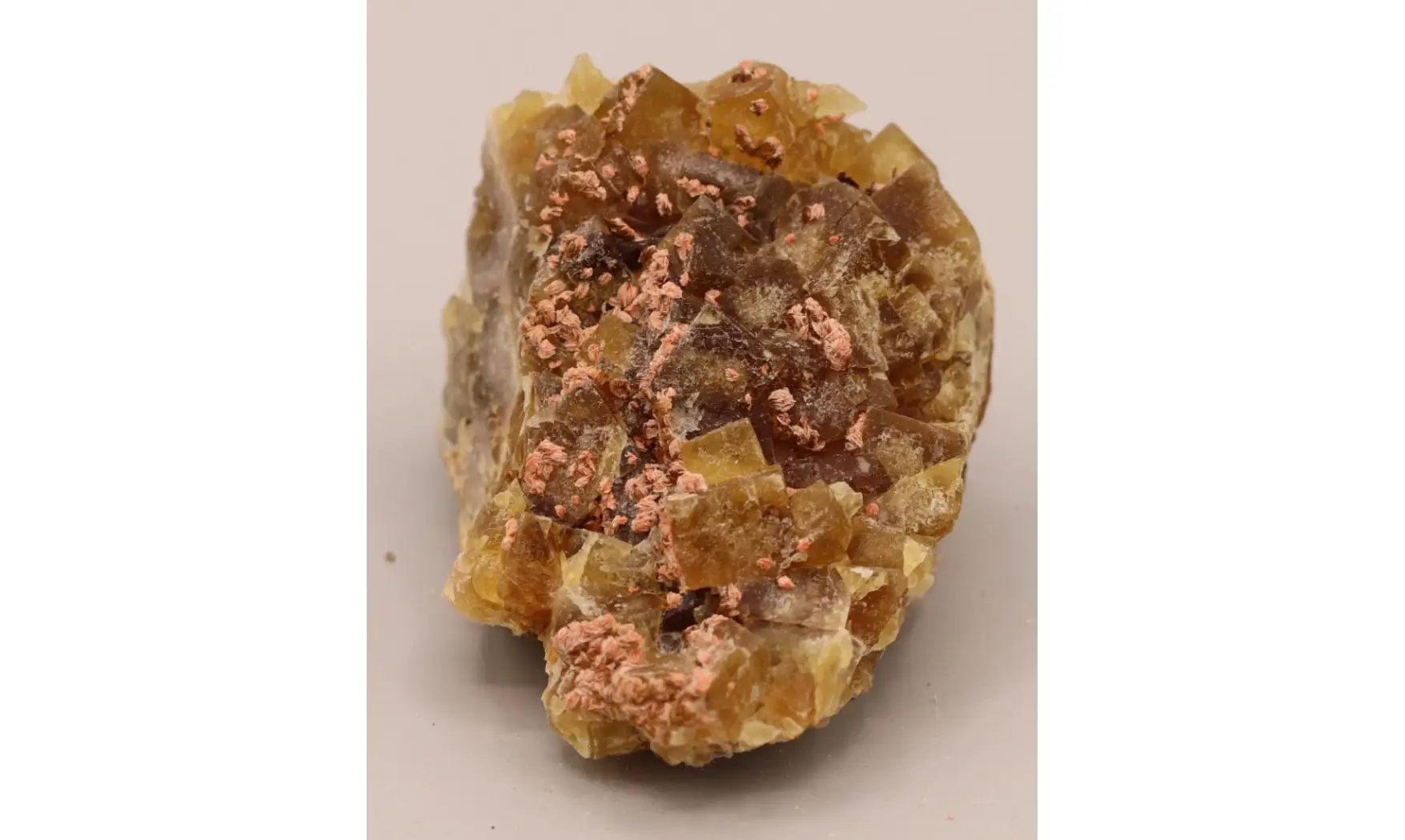 Fluorine fluorite + Barytine