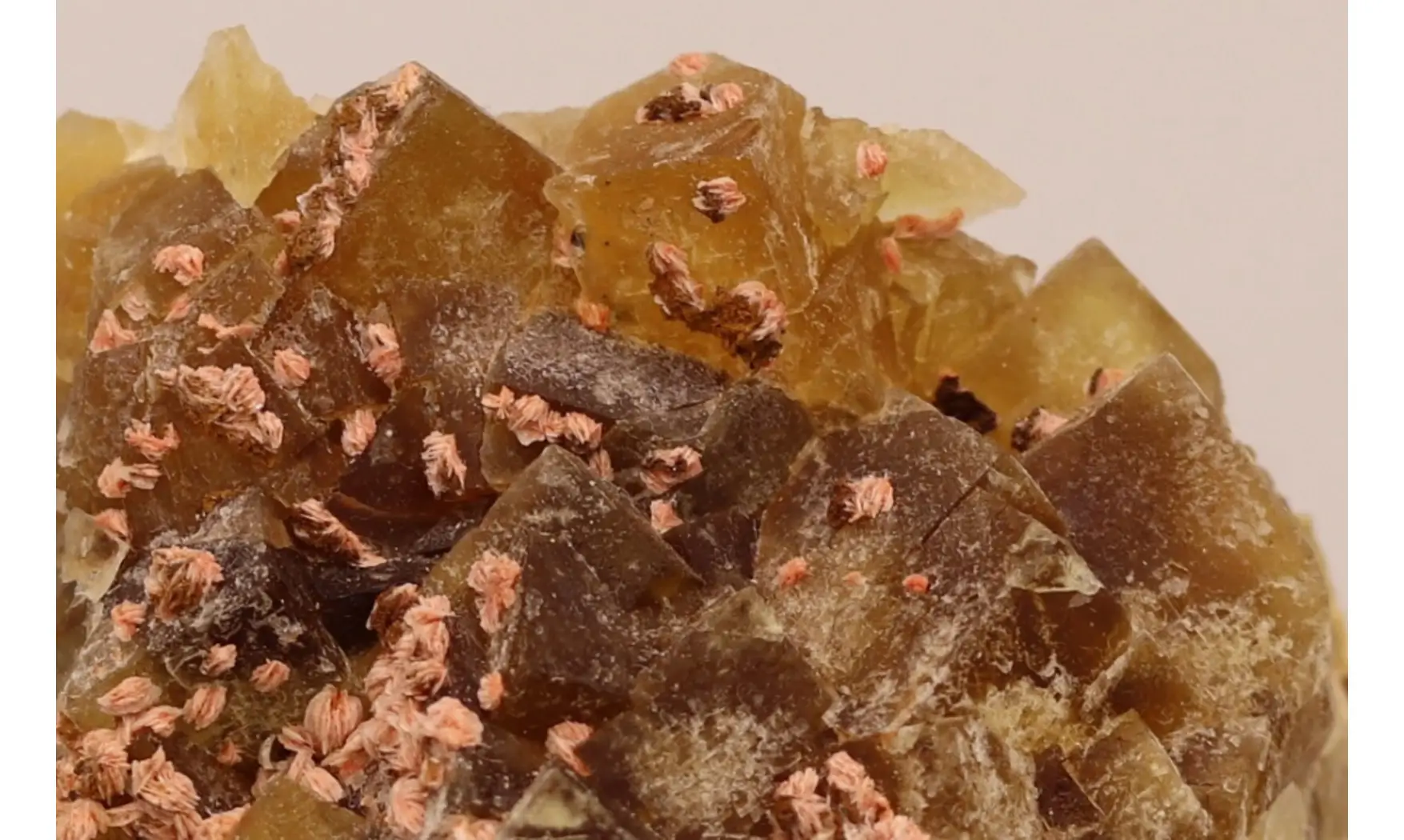 Fluorine fluorite + Barytine