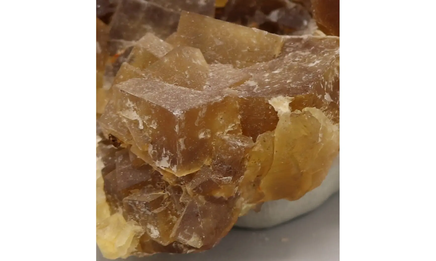 Fluorine fluorite + Barytine