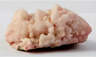 Pink quartz cristals
