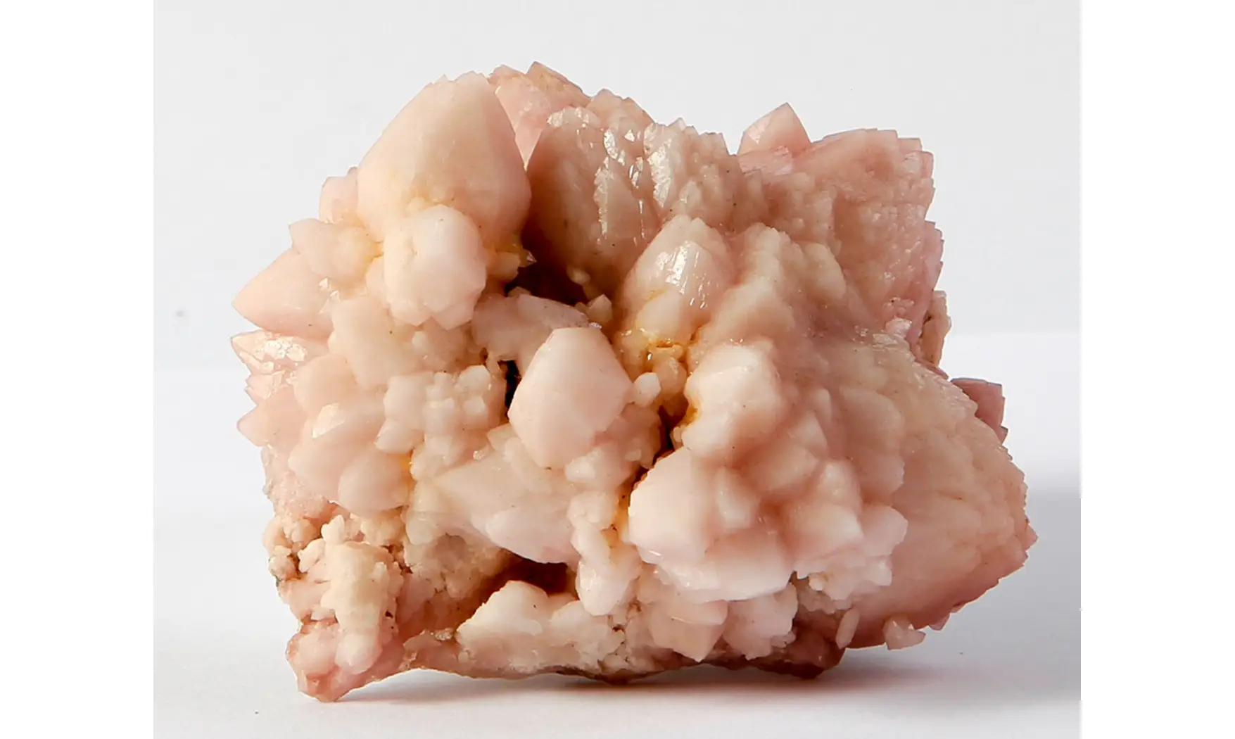 Pink quartz cristals