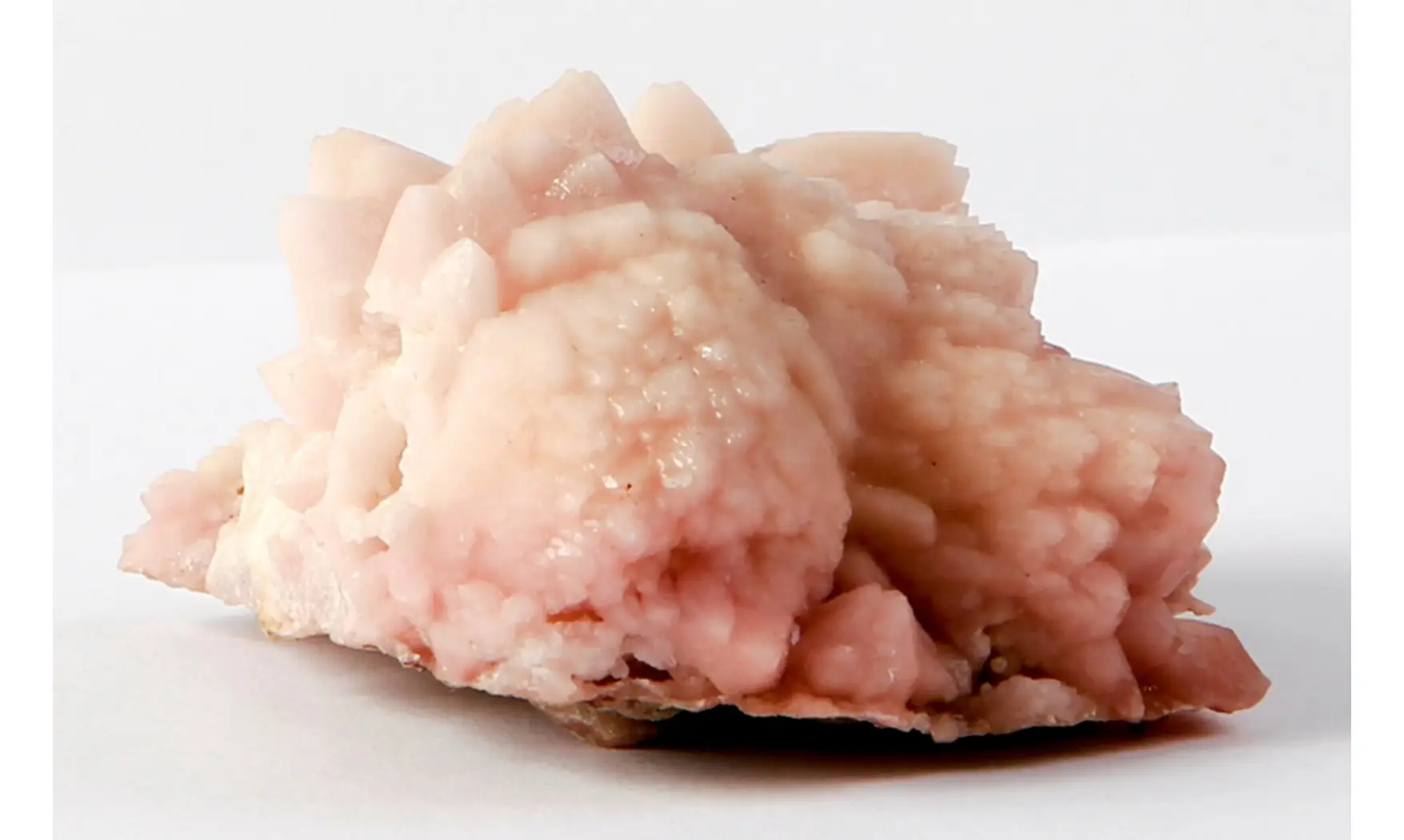 Pink quartz cristals